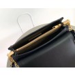 Borse Imitazioni LV Dauphine Soft MM LV M25209 in nero