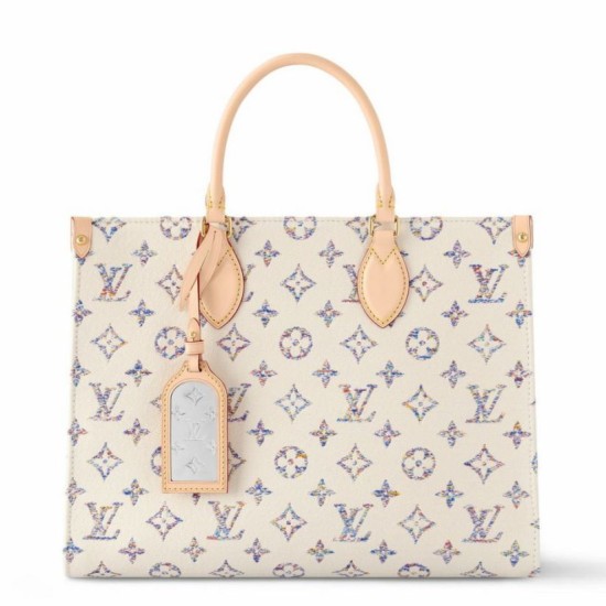 Borse Replica LV OnTheGo MM in tessuto monogram M24708