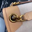 Borsa Niki media YSL Saint Laurent in tela di cotone