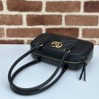 Borsa piccola con manico superiore Gucci GG Marmont 795199 Nera