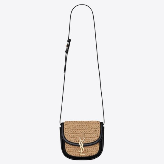 Borse Replica piccola YSL Saint Laurent Kaia in rafia