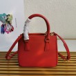 Borsa Prada Mini Galleria Saffiano Rosso