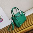 Borsa Prada Mini Galleria Verde Saffiano