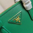 Borsa Prada Mini Galleria Verde Saffiano