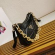 Borsa Prada System Patchwork In Nappa Nera