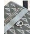 Borse Firmate Replica tote Dior Safari CD Diamond Tela Grigia
