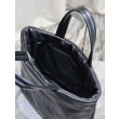 Borsa tote imbottita larga YSL Saint Laurent in nappa nera Borsa tote imbottita larga YSL Saint Laurent in nappa nera