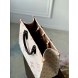 Borsa tote LV OnTheGo MM LV M46912 Monogram Dune