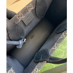 Borsa tote media Gucci Ophidia GG 772183 Nera