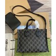 Borsa tote media Gucci Ophidia GG 772183 Nera