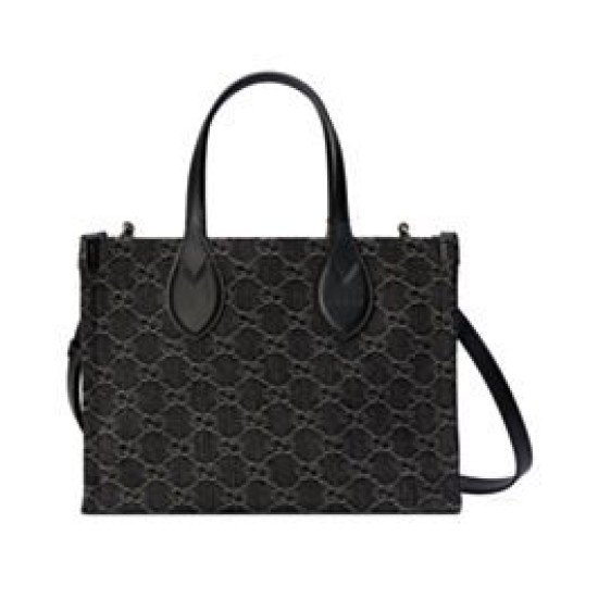Borsa tote media Gucci Ophidia GG 772183 Nera