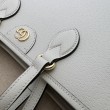 Imitazioni borse griffate tote mini Gucci Ophidia 765043 Bianca