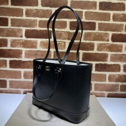 Borse Firmate Replica tote mini Gucci Ophidia 765043 Nera