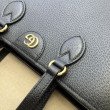 Borse Firmate Replica tote mini Gucci Ophidia 765043 Nera