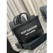 Imitazioni borse griffate tote YSL Saint Laurent Rive Gauche all'uncinetto in rafia nera
