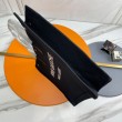 Borsa tote YSL Saint Laurent Rive Gauche Lino nero e