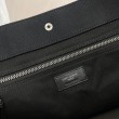 Borsa tote YSL Saint Laurent Rive Gauche Lino nero e