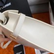 Replica Perfetta YSL Saint Laurent Manhattan Baguette Bianca