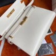 Replica Perfetta YSL Saint Laurent Manhattan Baguette Bianca
