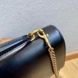 Borsa YSL Saint Laurent nuova media Sunset Nero