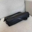 Borsa YSL Saint Laurent Tag Hobo Pelle di vitello nera