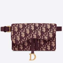Replica Perfette Marsupio Dior Bordeaux Oblique imitazioni