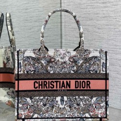 Dior Medium Book Tote Borse Imitazioni Dior Farfalla intorno al mondo ricamato Replica qualità specchio Replica Perfette Dior Medium Book Tote Borse Imitazioni Dior Farfalla intorno al mondo ricamato imitazioni