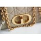 Borsa Caro piccola Dior in pelle di vitello Cannage Beige Replica qualità specchio Replica Perfette Borsa Caro piccola Dior in pelle di vitello Cannage Beige imitazioni