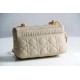 Borsa Caro piccola Dior in pelle di vitello Cannage Beige Replica qualità specchio Replica Perfette Borsa Caro piccola Dior in pelle di vitello Cannage Beige imitazioni