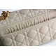 Borsa Caro piccola Dior in pelle di vitello Cannage Beige Replica qualità specchio Replica Perfette Borsa Caro piccola Dior in pelle di vitello Cannage Beige imitazioni