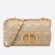 Borsa Caro piccola Dior in pelle di vitello Cannage Beige Replica qualità specchio Replica Perfette Borsa Caro piccola Dior in pelle di vitello Cannage Beige imitazioni