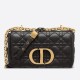 Replica Perfette Borse  Dior piccola Caro in pelle di vitello Cannage nera imitazioni
