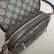 Dettagli perfetti Borsa a tracolla Gucci Ophidia GG Mini 772239 Marrone