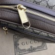 Dettagli perfetti Borsa a tracolla Gucci Ophidia GG Mini 772239 Marrone