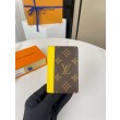 Dettagli perfetti Organizer tascabile LV M82955 monogram Macassar