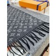 Dettagli perfetti Sciarpe LV con monogram sfumato LV M71607 nere