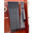 Dettagli perfetti Sciarpe LV con monogram sfumato LV M71607 nere