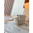 Qualità superiore replica di alta qualit&agrave; Portafoglio LV con catena Ivy Bag in tessuto monogram M83499