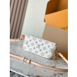 Qualità superiore replica di alta qualit&agrave; Portafoglio LV con catena Ivy Bag in tessuto monogram M83499