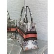 Dior Medium Book Tote Borse Imitazioni Dior Farfalla intorno al mondo ricamato