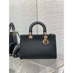 Dior Medium Lady D-Sire Borsa My ABCDior Dior Nera