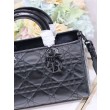 Dior Medium Lady D-Sire Borsa My ABCDior Dior stropicciata nera