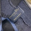 Dior Mini Book Tote Borse Replica Dior Tela mimetica Blu