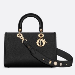 Replica Perfette Dior Medium Lady D-Sire Borsa My ABCDior Dior Nera imitazioni