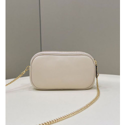 Fendi Easy 2 Baguette Borse Replica Alta Qualità a tracolla Mini Fendi Beige