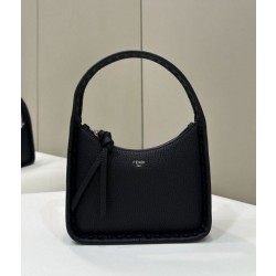 Fendi Mini Fendessence hobo Selleria Fendi Borsa con 264 impunture cucite a mano Nera