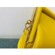 Fendi Prima Borsa Piccola Borsa Fendi Nappa Gialla