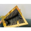Fendi Prima Borsa Piccola Borsa Fendi Nappa Gialla
