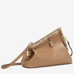 Borse Firmate Replica Fendi First Small con pitone F