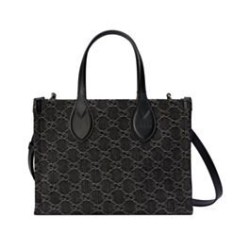 Replica Perfette Borsa tote media Gucci Ophidia GG 772183 Nera imitazioni